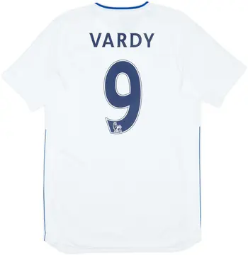 2016-17 Leicester Third Shirt Vardy #9 (S)