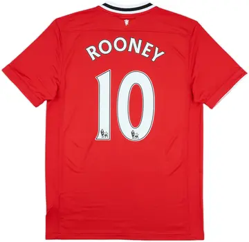 2011-12 Manchester United Home Shirt Rooney #10 (M)