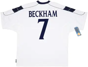2000-01 Manchester United Away Shirt Beckham #7 (XXL)