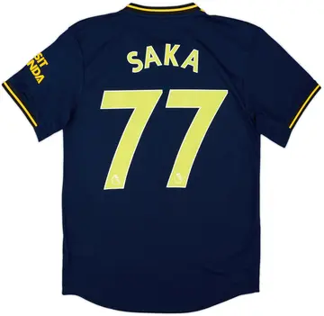 2019-20 Arsenal Player Issue Third Shirt Saka #77 (S)