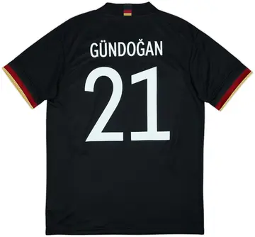 2020-21 Germany Away Shirt Gundogan #21 - 10/10 - (L)