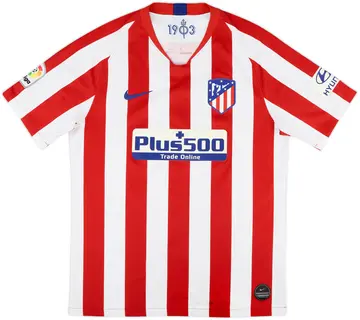 2019-20 Atletico Madrid Home Shirt - 10/10 - (M)