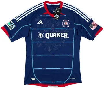 2012-14 Chicago Fire Signed Authentic Away Shirt (L)