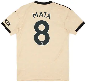 2019-20 Manchester United Away Shirt Mata #8 - 10/10 - (S)