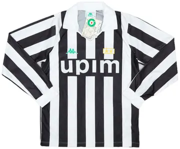 1991-92 Juventus Basic Home L/S Shirt (S)
