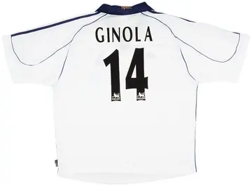 1999-01 Tottenham Home Shirt Ginola #14 (XXL)