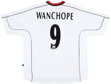 2002-03 Manchester City Away Shirt Wanchope #9 - 10/10 - (XL)
