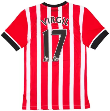 2016-17 Southampton Home Shirt Virgil #17 - 10/10 - (S)