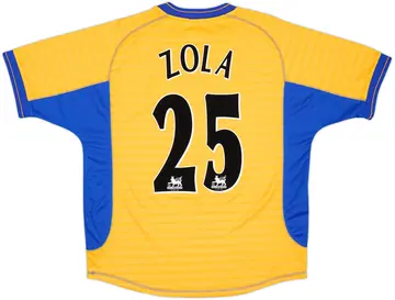 2000-01 Chelsea Away Shirt Zola #25 - 10/10 - (M)
