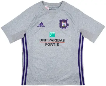 2017-18 Anderlecht Away CL Shirt - 10/10 - (L.Boys)
