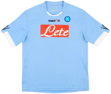 2010-11 Napoli Home Shirt - 10/10 - (L.Boys)
