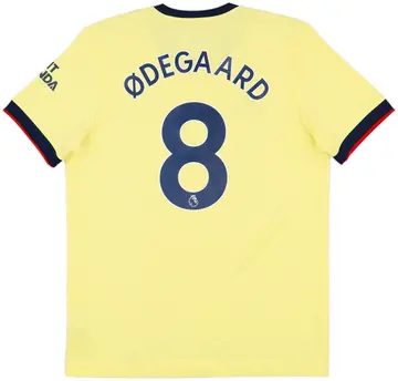2021-22 Arsenal Away Shirt Odegaard #8 - 10/10 - (L)