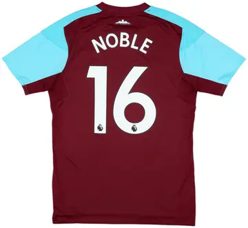 2017-18 West Ham Home Shirt Noble #16 - 10/10 - (M)