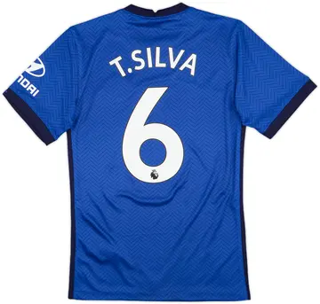 2020-21 Chelsea Home Shirt T.Silva #6 - 10/10 - (XS)