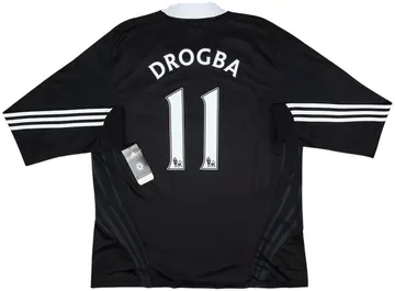 2008-09 Chelsea Player Issue Away L/S Shirt Drogba #11 (L)