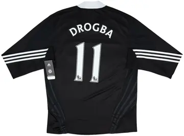 2008-09 Chelsea Player Issue Away L/S Shirt Drogba #11 (XL)