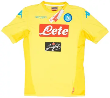 2017-18 Napoli Authentic Away Shirt (XXL)