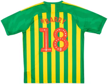 2019-20 West Brom Away Shirt Barry #18 - 10/10 - (XL)