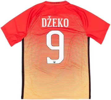 2016-17 Roma Third Shirt Dzeko #9 (M)
