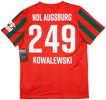 2021-22 Augsburg Home Shirt Kowalewski #249 (L)
