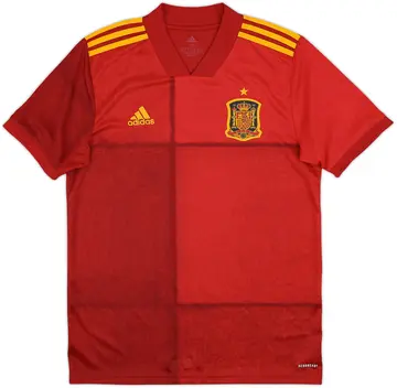 2020-21 Spain Home Shirt - 10/10 - (M)