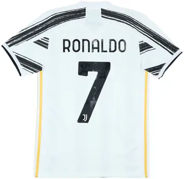 2020-21 Juventus Home Shirt Ronaldo #7 - 10/10 - (S)