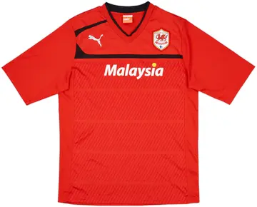 2012-13 Cardiff Home Shirt - 10/10 - (XL)
