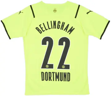 2021-22 Borussia Dortmund Authentic Home European Shirt Bellingham #22 (M)