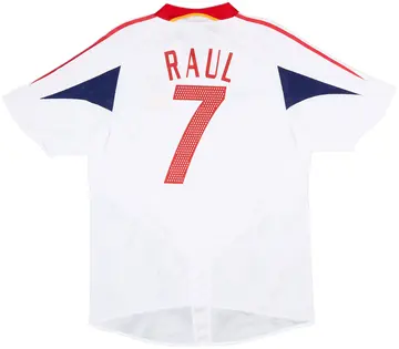 2004-06 Spain Away Shirt Raul #7 - 10/10 - (L)