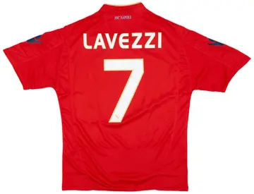 2009-10 Napoli Basic Third Shirt Lavezzi #7 (S)