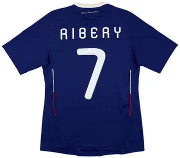 2009-10 France Home Shirt Ribery #7 - 10/10 - (S)