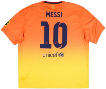 2012-13 Barcelona Away Shirt Messi #10 (XXL)