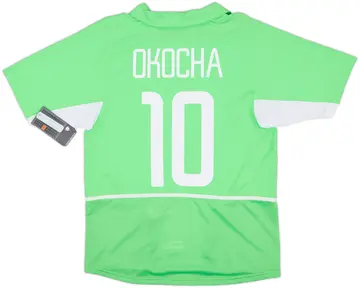 2002-04 Nigeria Home Shirt Okocha #10 (S)