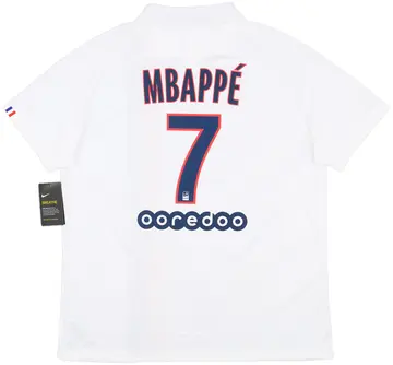 2019-20 Paris Saint-Germain Third Shirt Mbappe #7 (XL)