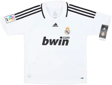 2008-09 Real Madrid Home Shirt (M.Boys)