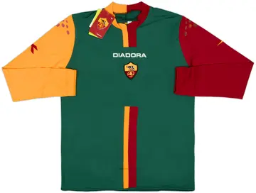 2005-06 Roma Cup Away L/S Shirt (XL)