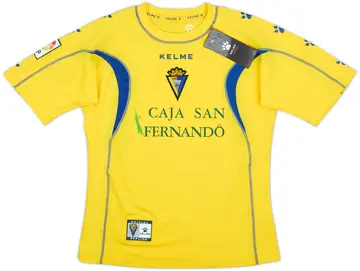 2005-06 Cadiz Home Shirt (L.Boys)