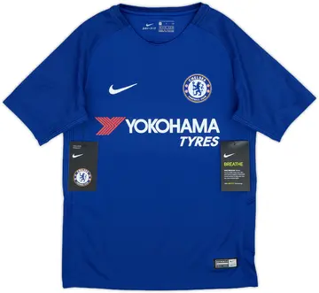 2017-18 Chelsea Home Shirt (S.Boys)