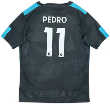 2017-18 Chelsea Third Shirt Pedro #11 - 10/10 - (M.Boys)