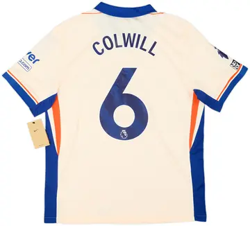 2024-25 Chelsea Away Shirt Colwill #6 (L)