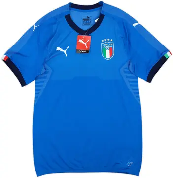 2018-19 Italy Authentic Home Shirt (XXL)