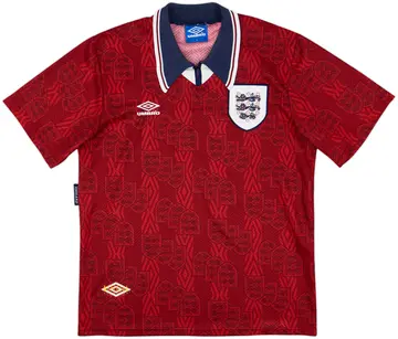 1993-95 England Away Shirt - 10/10 - (L)