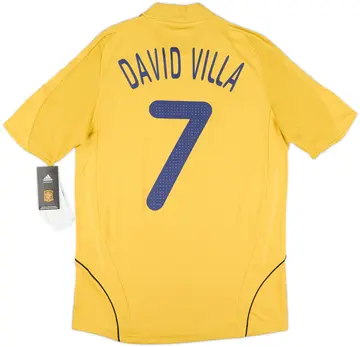 2008-10 Spain Away Shirt David Villa #7 (S)