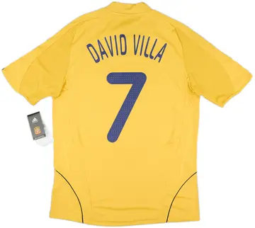 2008-10 Spain Away Shirt David Villa #7 (M)