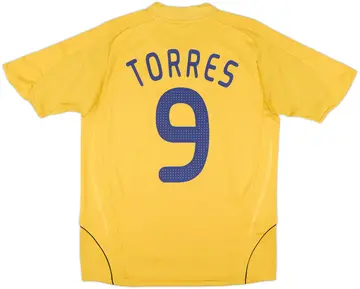 2008-10 Spain Away Shirt Torres #9 (XL.Boys)