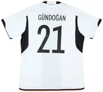 2022-23 Germany Home Shirt Gundogan #21 (XL)