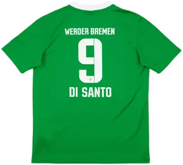 2014-15 Werder Bremen Basic Home Shirt Di Santo #9 - 10/10 - (XL.Boys)