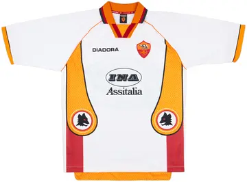 1997-98 Roma Away Shirt - 10/10 - (L)