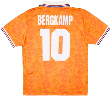 1994 Netherlands Home Shirt Bergkamp #10 - 10/10 - (S)