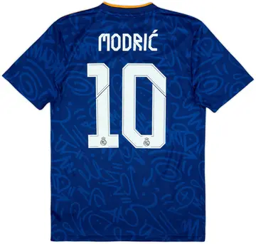 2021-22 Real Madrid Away Shirt Modric #10 - 10/10 - (S)